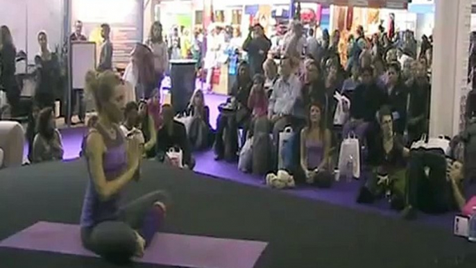 Sun Power Yoga by Magda at The Yoga Show 2011 London.mpg