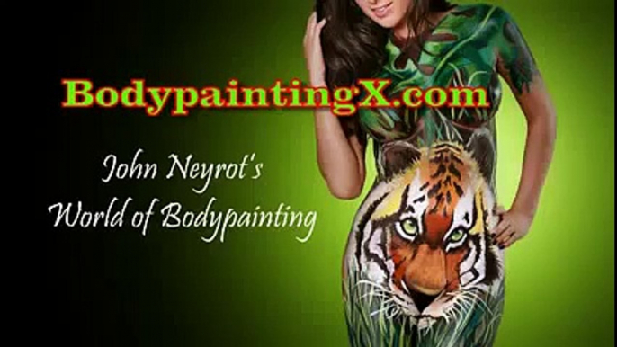 Hot Body Paint video Art Of Girls