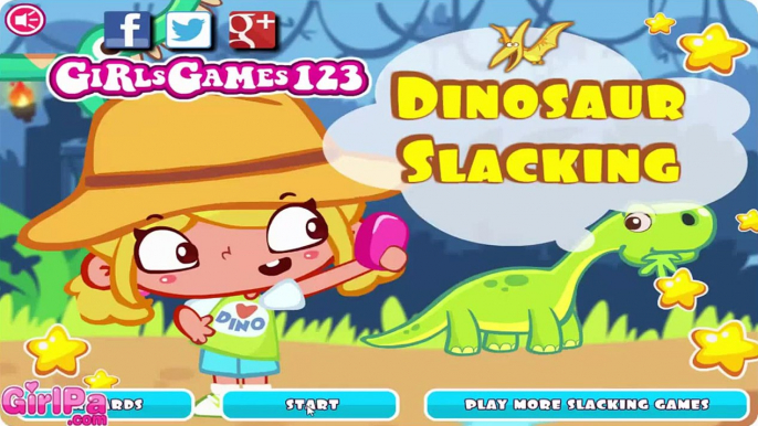 Dinosaur Slacking Games - Dinosaur Slacking - New Slacking Games for Kids