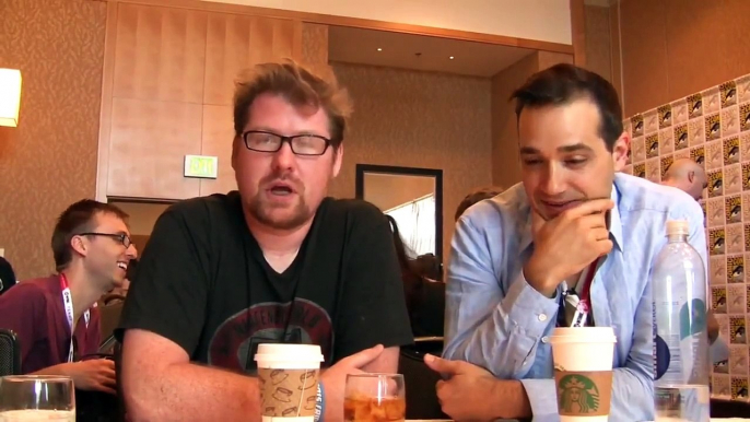 Rick and Morty Interview   Dan Harmon, Justin Roiland, Ryan Ridley SDCC 2015