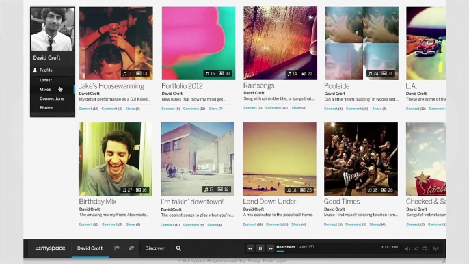 New Myspace Design Explained - Tech Review