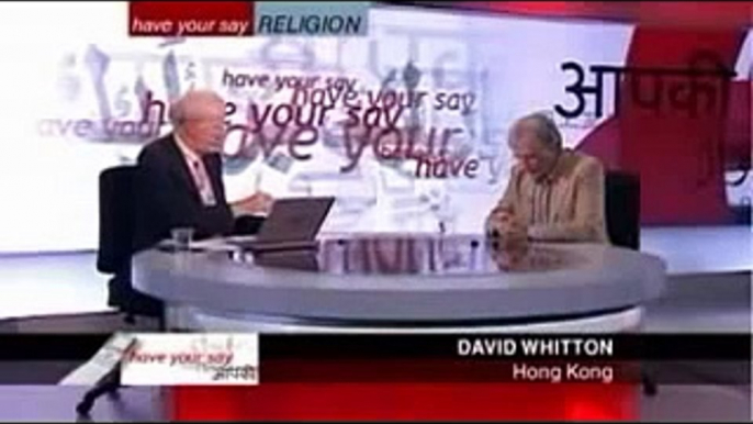 Richard Dawkins on 'Have Your Say: Discussing religion, atheism and their merits' 5 of 6