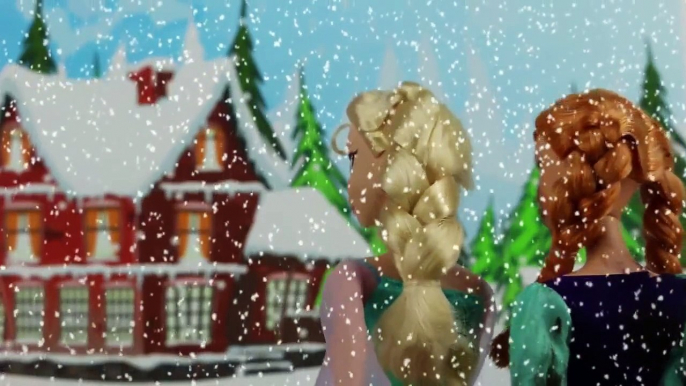 Elsa Gets Freezing Powers Back after Hans Takes It with Fire Powers. With Frozen Anna. DisneyToysFan