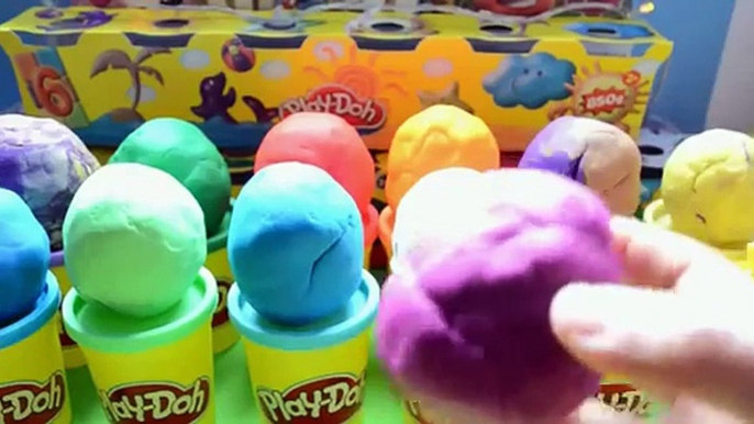 Huevos Sorpresa de Plastilina Play Doh Kinder Sorpresa | Play Doh Surprise Eggs Kinder Surprise Toys