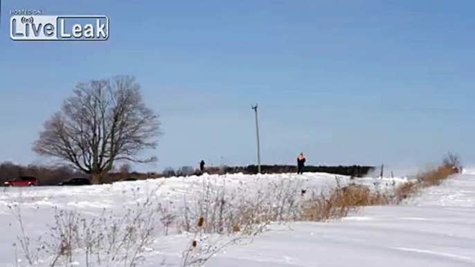 Getting too close for comfort with a Train Plow