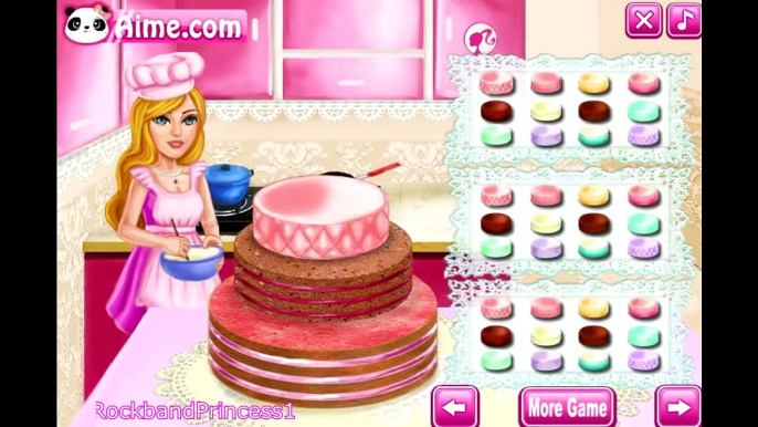 Cake For Barbie Game   Barbie Cake Decorating Games   Cooking Games