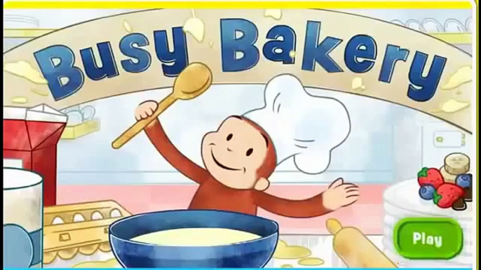 Curious George Busy Bakery GamePlay Full Episodes Educational Cartoon HD