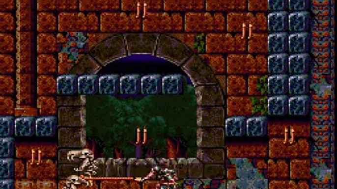 Super Castlevania IV: Hard Mode, No-Damage, Eternal Candle Challenge [Block 1]