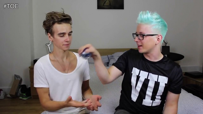 The Shock Torture Game (ft. Joe Sugg) | Tyler Oakley