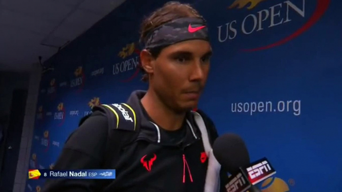 Rafael Nadal Pre-match Interview / R1 US Open 2015