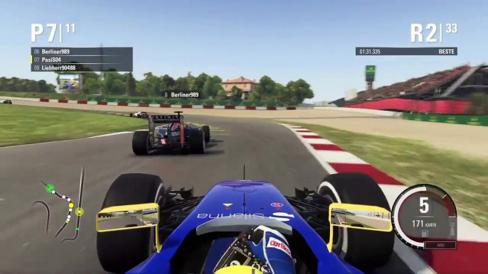 f1-game.de F1 2015 PS4-Liga#2 - Rennen 5 (Spanien)