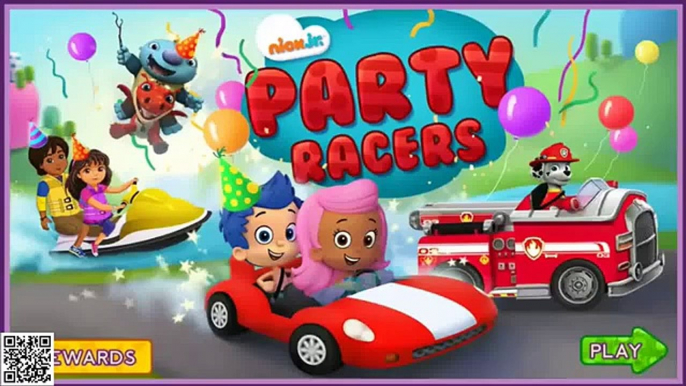 Bubble Guppies Dora The Explorer Paw Patrol Wallykazam - Nick Jr Party Racers Games For Kids