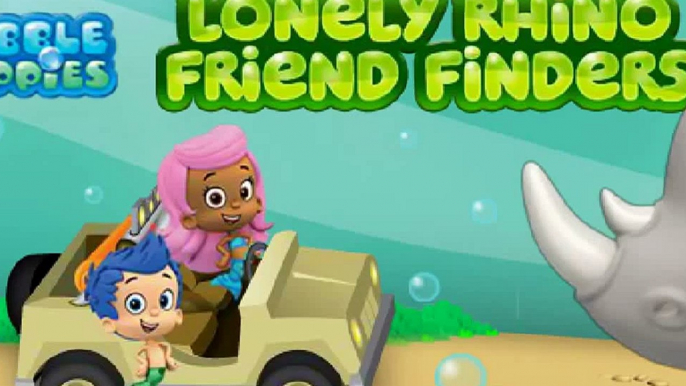 Bubble Guppies   Lonely Rhino Friend Finders   Baby Cartoon for Kids