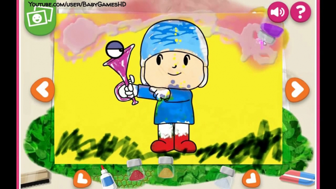 Pocoyo - Colour Nick Jr Game for Children