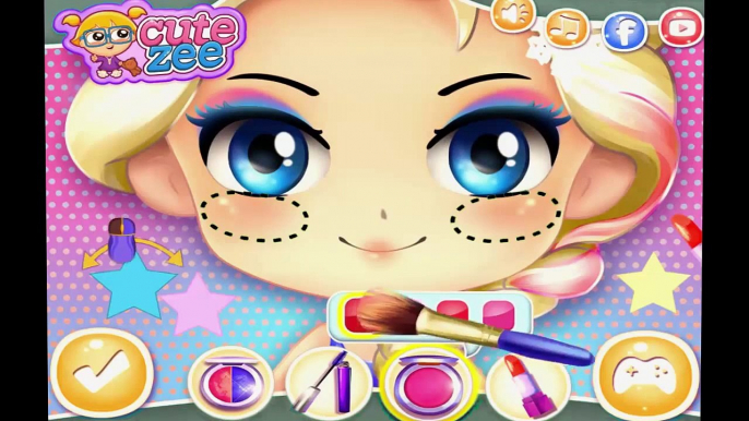 Disney Frozen Chibi Elsa Modern Makeover Video Games For Kids