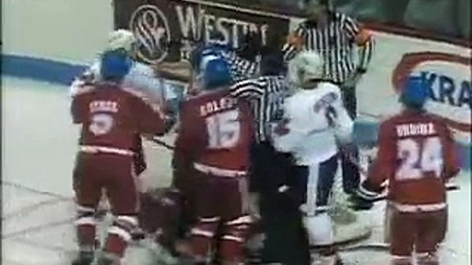 Canada - Czechoslovakia, Canada Cup 1987 Semifinal