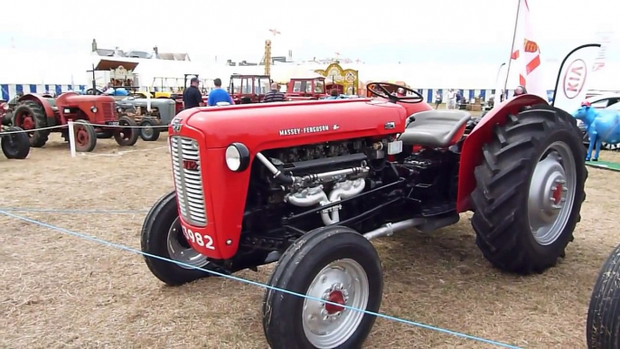 Massey Ferguson 35 Powered by a Jaguar V12 Engine