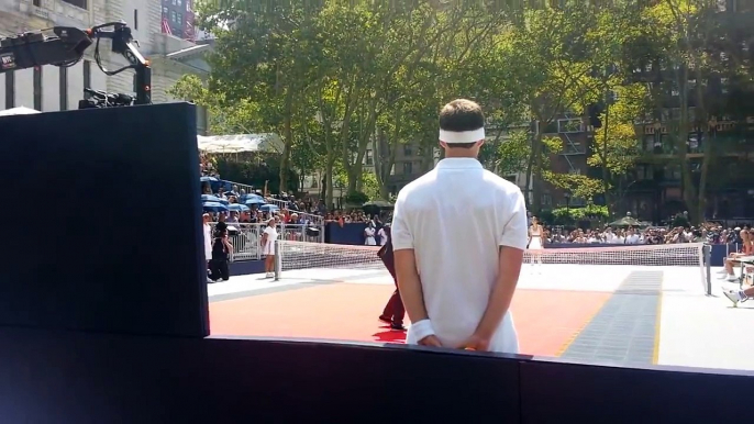 Rafael Nadal Bryant Park 2015