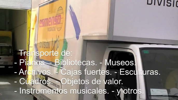 ESMENSO, Transporte de Obras de Arte y embalajes. Nacional e internacional.