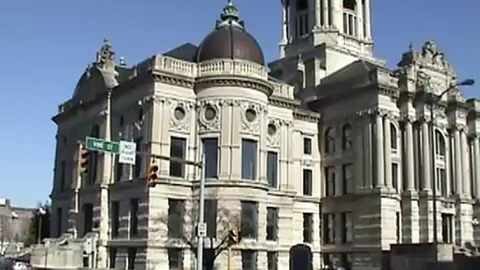 Evansville Indiana Old Vanderburgh County Courthouse