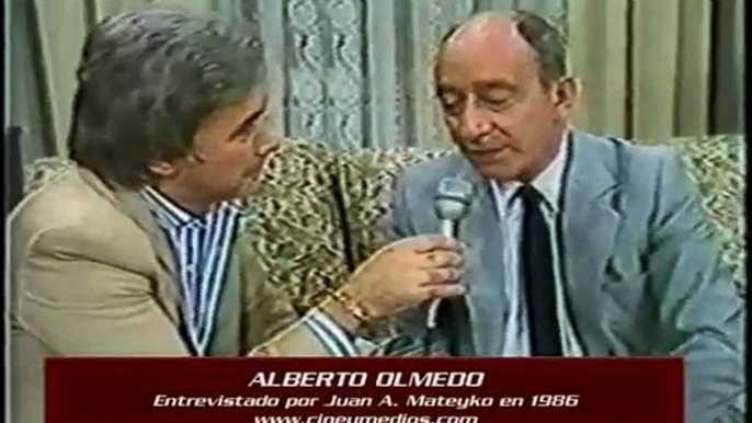 ALBERTO OLMEDO - Entrevista de 1986 - www.cineymedios.com