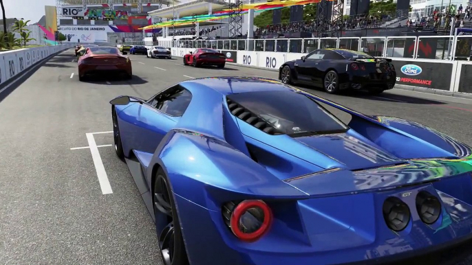 xbox one Forza 6 DEMO Ford GT 2015 @ Brazil Rio de Janeiro