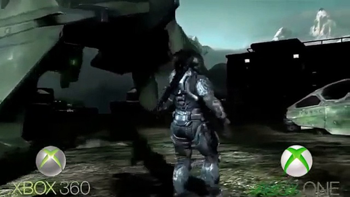 Halo- Reach XBOX 360 VS XBOX ONE (1080p 60FPS)