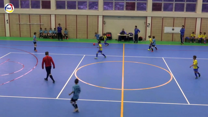 CE Sant Julià A vs Inter Club Escaldes A (Lliga Nacional Futsal 14/15 - Benjamí 1a)