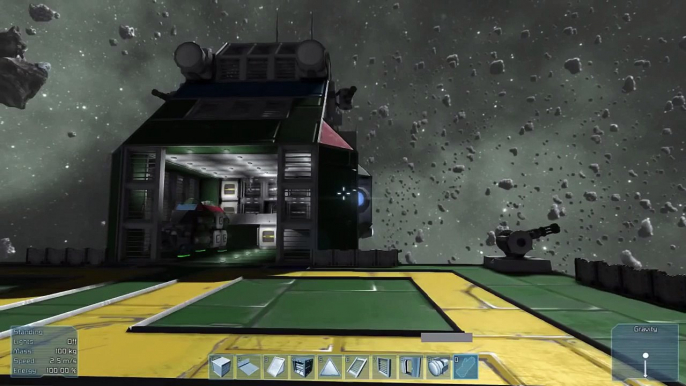 Space Engineers Asteroid Mining Base