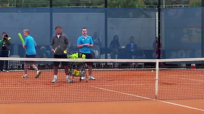 Toni Nadal clay court coaching Part 2