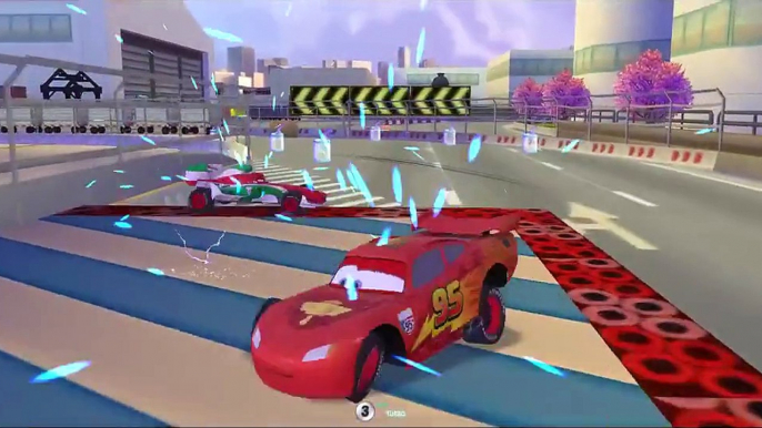 130  CARS 2   Lightning Mcqueen Cars Battle Race Track Drifting Disney Pixar Rayo Macuin Carros 2 HD