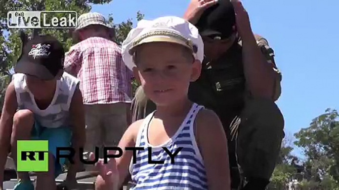 Russia: Army exhibit attracts thousands in Sevastopol