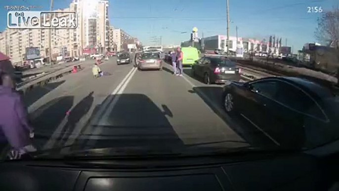 Accident on the street