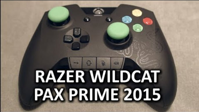 Razer Wildcat Xbox One Controller - PAX Prime 2015