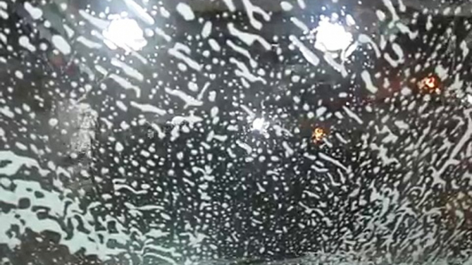 Inside an Automatic Car Wash