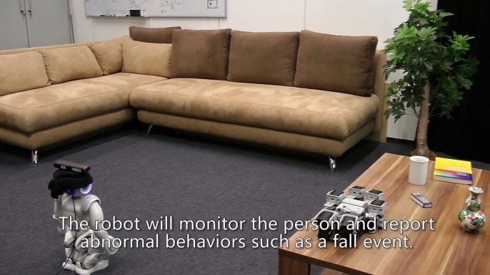 Robust Fall Detection with an Assistive Humanoid Robot (Published on Humanoids Conference 2014)