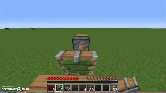 Minecraft Redstone 1.8 Piston Door