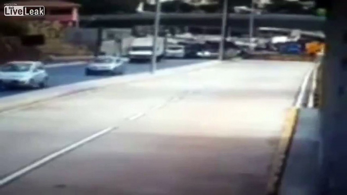 Overpass in Brazil World Cup city collapses onto vehicles