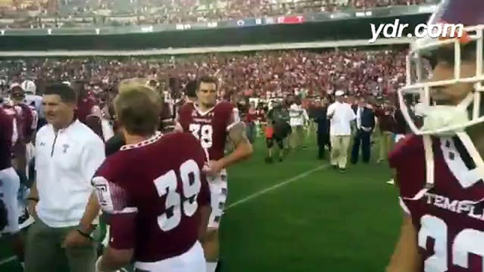 WATCH IT! Temple ends the curse, the streak, the endless football agony. Whatever you call it. Beats