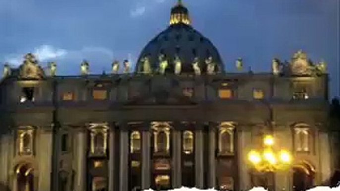 Mass at St Peter's Basilica in Rome