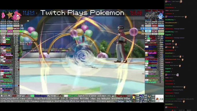 Twitch Plays Pokémon Battle Revolution - Match #22901