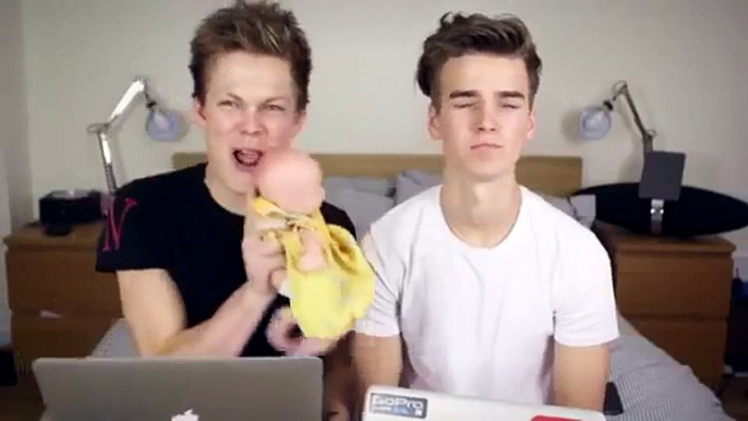 Joe Sugg and Caspar Lee funny moments