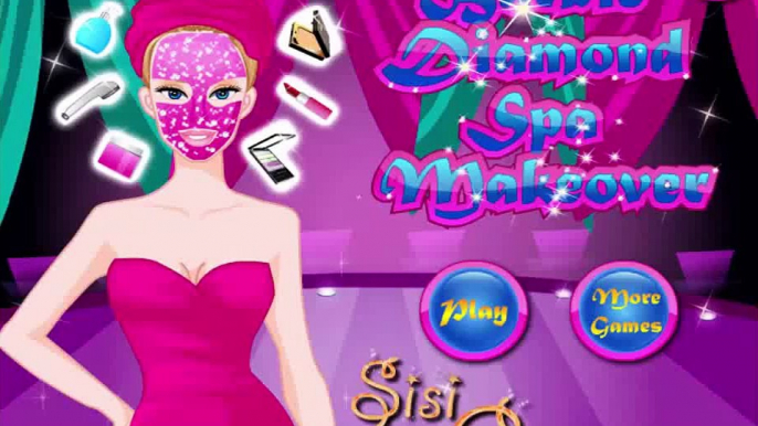 Barbie Diamond Spa Makeover |barbie online games – best barbie episodes