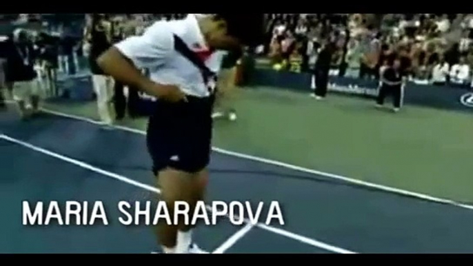 Djokovic impersonates Fed,Nadal,ARod,Hewitt,Sharapova,Goran