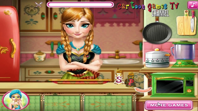 Anna Real Cooking - Frozen game for kids