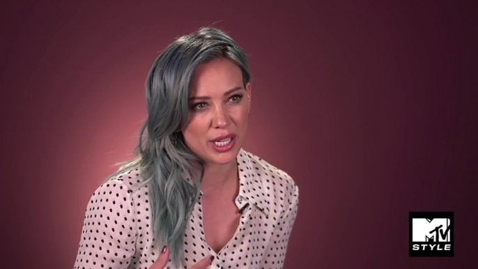 Hilary Duff Spills the Deets on Her Colorful New Hair  MTV News