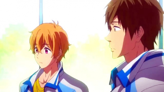 Free! Episode 12 Rin and Haru s Love Confession ,Anime kiss best anime kiss