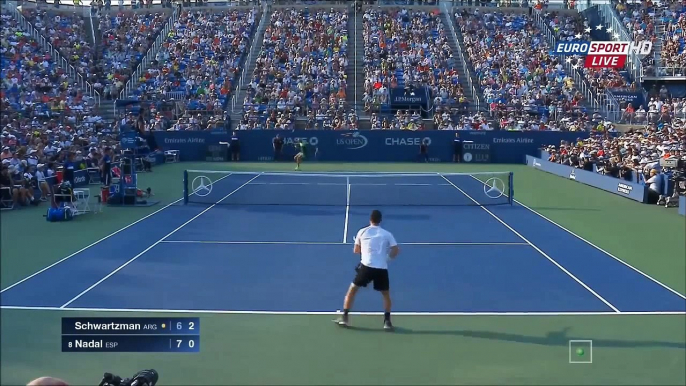 US OPEN 2015   Rafael Nadal vs Diego Schwartzman   Highlights HD