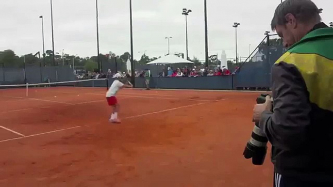 Toni Nadal Clay Court Coaching - Forehand Pattern