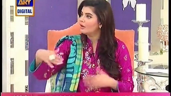 Good Morning Pakistan With Nida Yasir on ARY Digital Part 5 - 4th September 2015